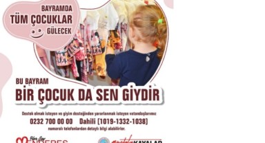 Menderes’te Bayramda tüm çocuklar gülecek