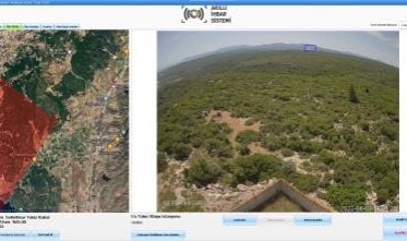 Urla’daki orman yangınını İzmir Büyükşehir Belediyesi’nin kurduğu uyarı sistemi tespit etti