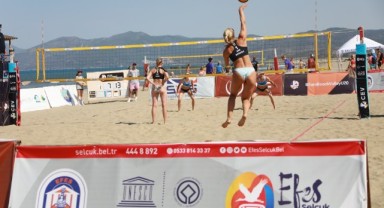Avrupa Plaj Voleybolu Şampiyonası Efes Selçuk'ta Başladı