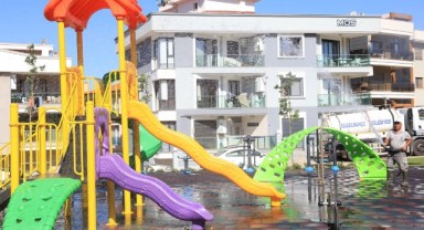 Bayram öncesi Güzelbahçe’de Temizlik Seferberliği