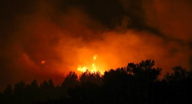 Datça'da orman yangını: 2 bin 500 kişi tahliye edildi