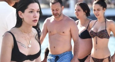 Eski aşıklar Çeşme'de pişti oldu!