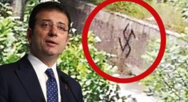 İmamoğlu’nun aile mezarlığına ‘Nazi’ simgeli saldırı