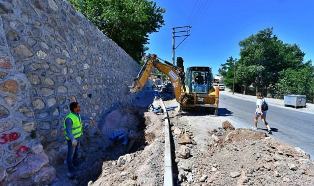 İzmir Büyükşehir Belediyesi'nden Gürçeşme'de 30 yıllık soruna neşter