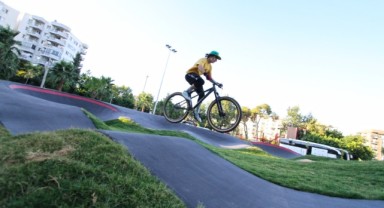 İzmir’in İlk Pump Track Parkuru Karşıyaka’da Açılıyor
