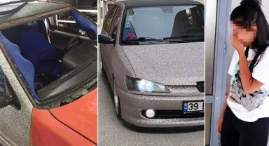 Muğla'da ayrıldığı erkek arkadaşının otomobilinin camını kırdı: 15 bin liralık zarar
