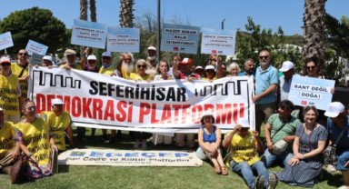 Sığacık çevre katliamına karşı ayağa kalktı