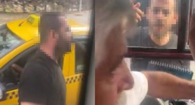 Ümraniye’de yol verme tartışması: İETT aracını yumrukladı