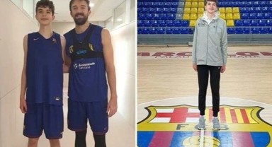 13 yaşındaki Emir Karabulut İzmir'den Barcelona'ya transfer oldu