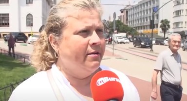AKP'li kadın mikrofonu eline aldı: Tayyup aşkum, senin her yerini yerim ben