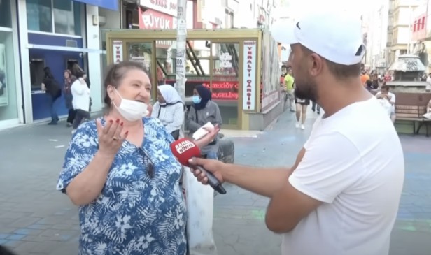 AKP'li kadının sokak röportajı gündem oldu: “Pirince bulgura makarnaya zammı İmamoğlu yapıyor” - Gündem - İzmir gündemi