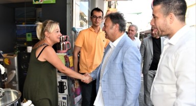 Başkan İduğ, esnafı dinledi