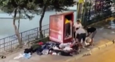 İzmir'de utandıran görüntüler!