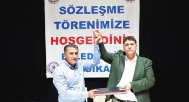 Menderes'te TİS sevinci: En düşük maaş 8 bin lira oldu!