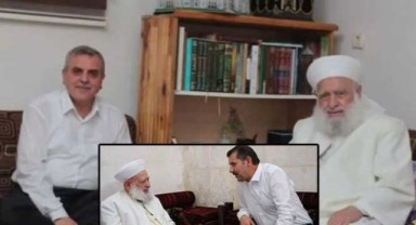 Önce vali sonra belediye başkanı şeyhe koştu