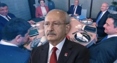Altılı masada Kılıçdaroğlu’na beklenmedik tepki! 5 lider rahatsız oldu…