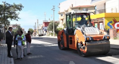 Bornova'ya 21 bin 500 ton asfalt!