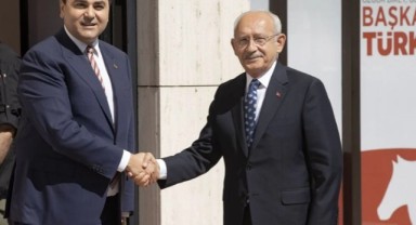 CHP Genel Başkanı Kılıçdaroğlu, DP Genel Başkanı Uysal ile görüştü