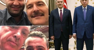 Erdoğan ve Soylu'yla poz verdi, çok sayıda kişiyi tehdit etti