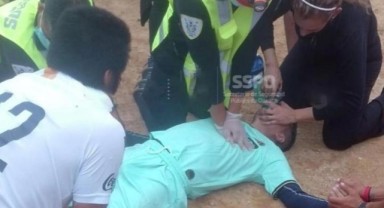 Futbolcu maç esnasında kalbine yenik düştü