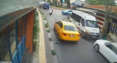 İstanbul'da taksi şoförü yavru kediyi ezdikten sonra kaçtı