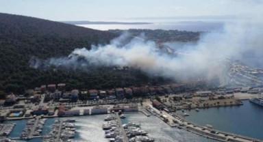 İzmir'de orman yangını!