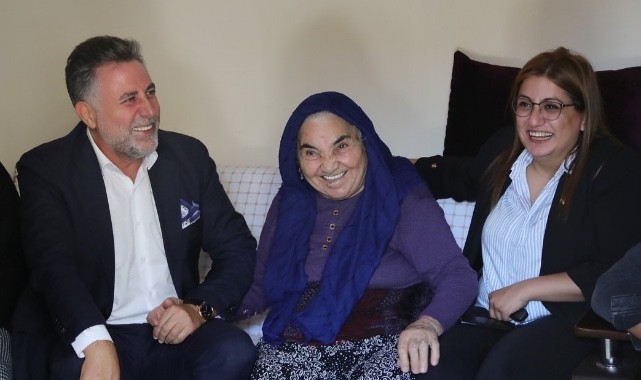 Başkan Sandal’a Emek Mahallesi’nde sıcak karşılama