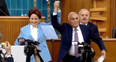 Fakıbaba resmen İYİP'te: Rozetini Akşener taktı