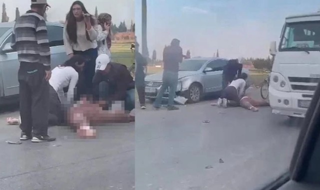 Kaza yerinden geçen hemşirenin çabaları sonuç vermedi