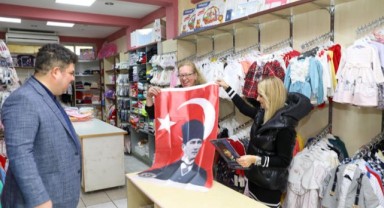 Kılıç 99’uncu yıl heyecanını esnafla paylaştı