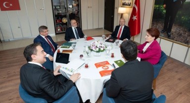 6’lı masanın 9’uncu buluşması: İlk fotoğraflar paylaşıldı