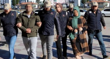Aranan çift Tokat'ta yakalandı