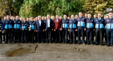 Başkan Sandal’dan zabıtaya ziyaret