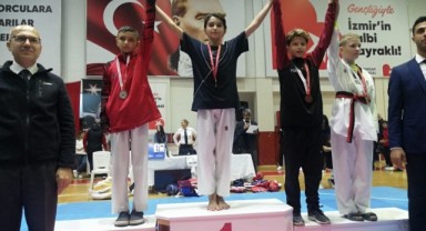Bayraklılı sporculardan 3 madalya daha