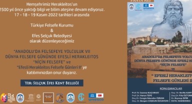 Efes Selçuk Herakleitos Felsefe Günlerine ev sahipliği yapacak