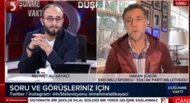 Hakan Şükür'ü yayına alan TV5 sunucusu kovuldu