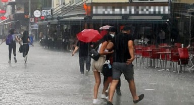 İzmir için 'sağanak' uyarısı