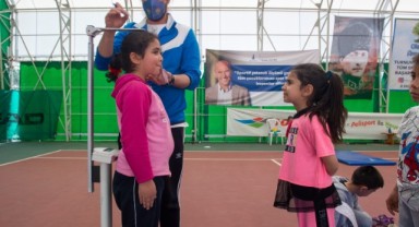 Sportif yetenek ölçümü programına yoğun ilgi