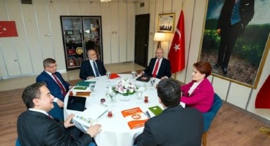 Altılı Masa’da 3 başlık dışında sorun kalmadı