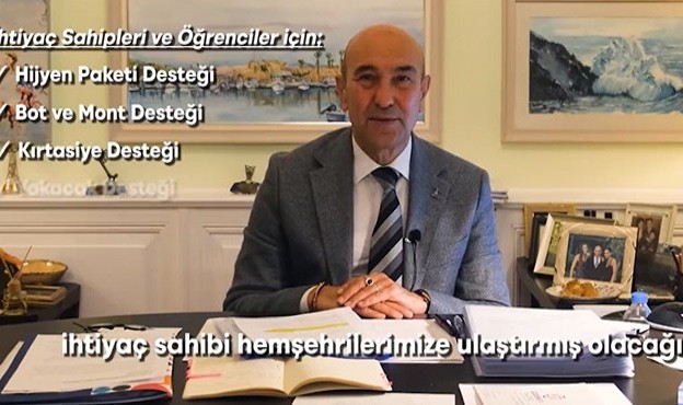 Başkan Soyer dayanışma kampanyasını duyurdu