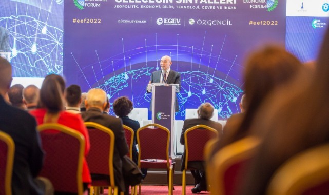 Başkan Soyer Ege Ekonomik Forum’da tarihi kongre için konuştu