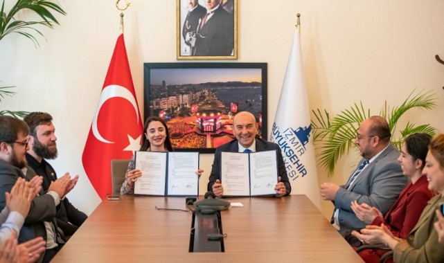 Başkan Soyer Gençlik Örgütleri Forumu Derneği ile protokol imzaladı