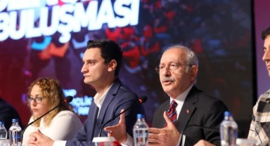 Kılıçdaroğlu gençlerle buluştu: 'Goats' pankartı
