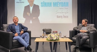 ‘Konak Söyleşileri’nin konuğu Sinan Meydan oldu