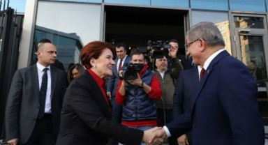 Akşener liderler turuna başladı: İlk ziyaret Davutoğlu'na