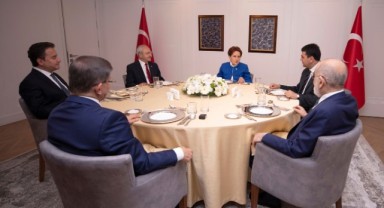 Altılı masa bir araya geliyor...