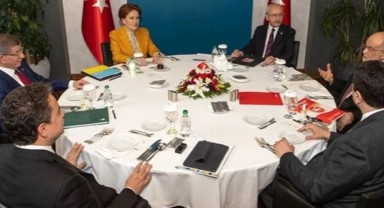 Altılı masanın ortak adayı şubat ayında belli olacak