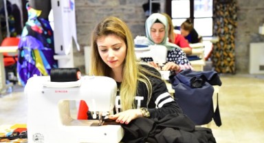 Altın iğne projesiyle kadınlara istihdam garantisi