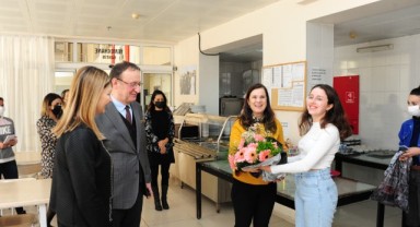 Başkan Çalkaya’dan Yurt Öğrencilerine Yeni Yıl Ziyareti