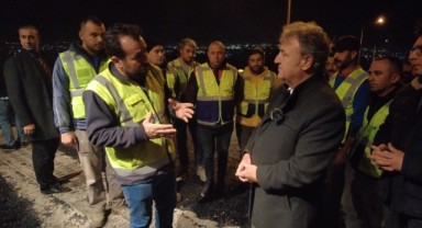 Başkan İduğ’dan işçilere baklava sürprizi
